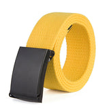 Trendy Fashion New Men'S And Women'S Trousers Solid Color Canvas Belt Men'S Belt - Heritage cosmetics and beauty care