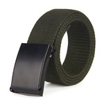 Trendy Fashion New Men'S And Women'S Trousers Solid Color Canvas Belt Men'S Belt - Heritage cosmetics and beauty care