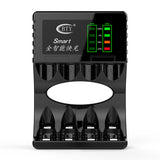 BTY-704A3 New Four-Slot Battery Intelligent Fast Charger No. 5, No. 7 AAA,AA Battery Charger Heritage cosmetics and beauty care