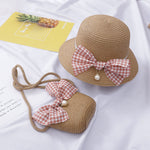 Children's Hats Female Summer Sunscreen Princess Beach Hat Sun Hat Girls Straw Hat Sun Hat Basin Hat Baby Fisherman Hat - Heritage cosmetics and beauty care