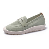 Thick-soled Woven Pregnant Women One-step Comfortable Work Loafers - Heritage cosmetics and beauty care