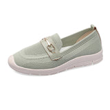 Thick-soled Woven Pregnant Women One-step Comfortable Work Loafers - Heritage cosmetics and beauty care