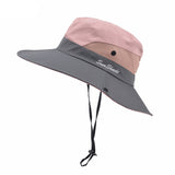 Unisex Summer Foldable Sun Fisherman Hat Men Women Wide Brim Casual Outdoor Travel Beach Sunscreen UV Protection  Sun Hats - Heritage cosmetics and beauty care