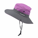 Unisex Summer Foldable Sun Fisherman Hat Men Women Wide Brim Casual Outdoor Travel Beach Sunscreen UV Protection  Sun Hats - Heritage cosmetics and beauty care