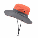 Unisex Summer Foldable Sun Fisherman Hat Men Women Wide Brim Casual Outdoor Travel Beach Sunscreen UV Protection  Sun Hats - Heritage cosmetics and beauty care