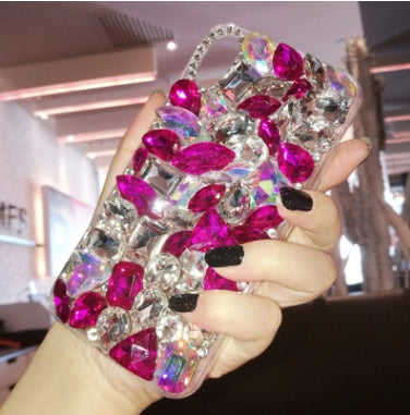 Compatible with Apple, Luxury Crystal Gem Rhinestone Cases For iphone 11 12 Pro X XS MAX XR Soft Edge Clear Phone Cover For iphone 5S 6S 7 8 PLUS Capa Heritage cosmetics and beauty care