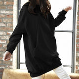 Women Casual Solid Sweatshirts Plus Size Tops Autumn - Heritage cosmetics and beauty care