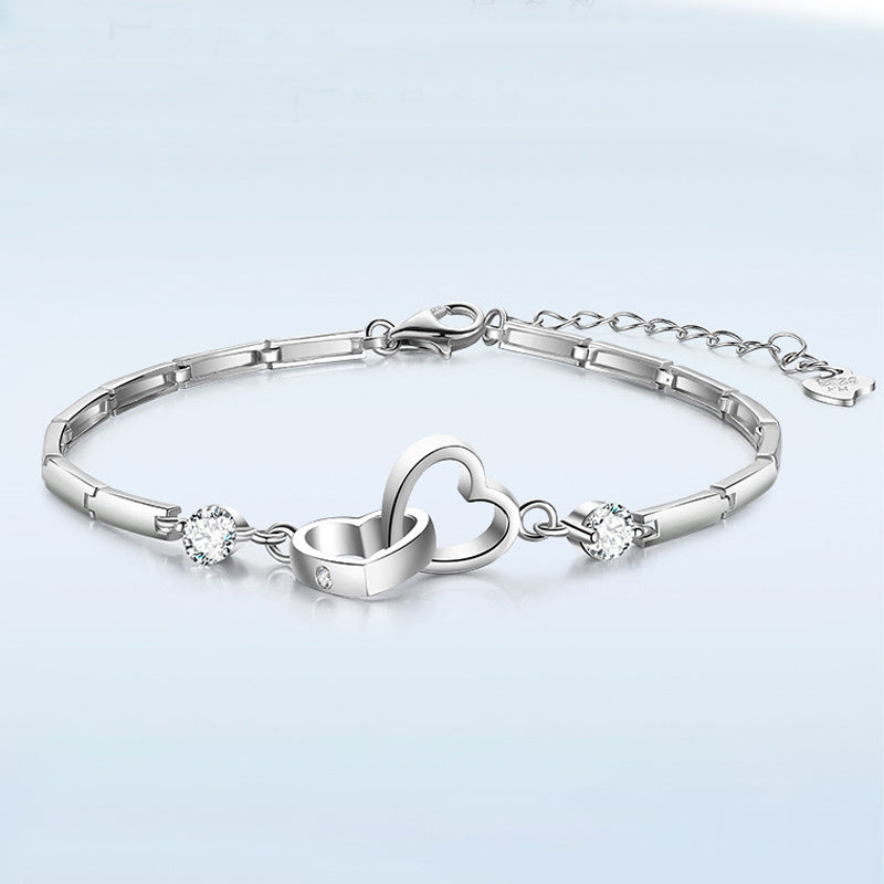 Charms 925 Sterling Silver Bracelets Bangles For Women - Heritage cosmetics and beauty care