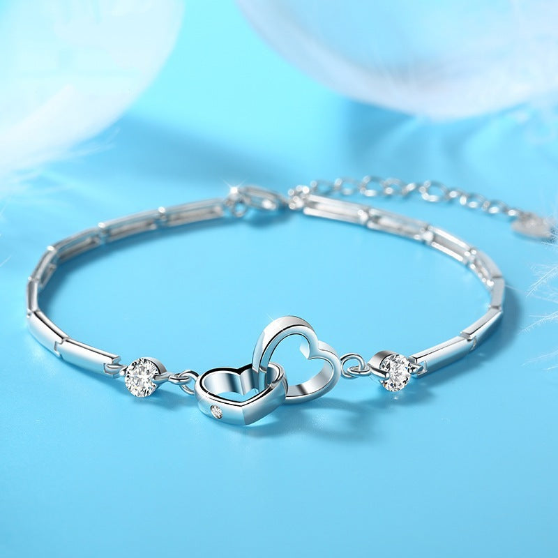 Charms 925 Sterling Silver Bracelets Bangles For Women - Heritage cosmetics and beauty care