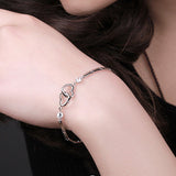 Charms 925 Sterling Silver Bracelets Bangles For Women - Heritage cosmetics and beauty care