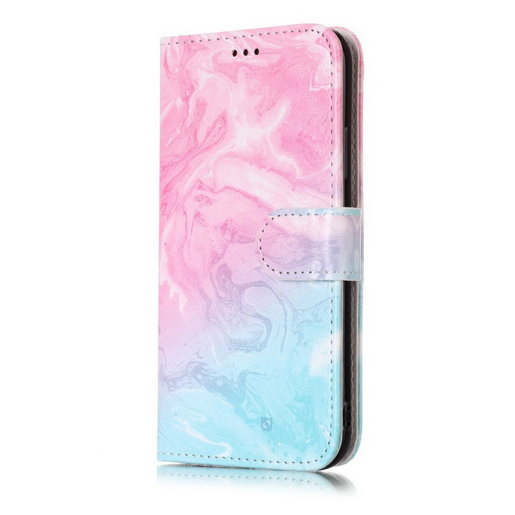 Compatible with Apple, Marble Flip Wallet Case for iPhone 11 Pro max 12 X Xs max XR 7 8 6 6S plus Book Style Phone Case 3D Vision Leather Cases Coque Heritage cosmetics and beauty care