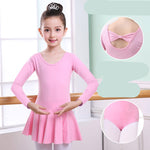 Children's Dance Clothes, Girls' Practice Clothes, Girls Short-sleeved Tutu - Heritage cosmetics and beauty care