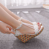 Rainbow Lace Beaded Sandals - Heritage cosmetics and beauty care