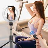 Compatible with Apple, Mobile Phone Live Support 8 Inch Beauty Led Ring Light Photography Light Tripod - Heritage cosmetics and beauty care