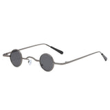 Retro Sunglasses Niche Literary Style Glasses Small Round Frame Sunglasses - Heritage cosmetics and beauty care