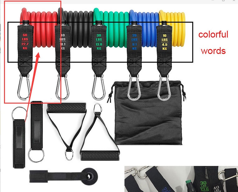 Fitness Rally Elastic Rope Resistance Band - Heritage cosmetics and beauty care