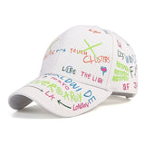 New WHAT Graffiti Baseball Cap Hip Hop Tide Hat Summer Travel Shade Caps Men Women Outdoor Sports Casual Hats Snapback Hats Gorr - Heritage cosmetics and beauty care