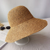 Summer Autumn Hats For Women Retro Flat Drooping Hat - Heritage cosmetics and beauty care