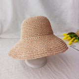 Summer Autumn Hats For Women Retro Flat Drooping Hat - Heritage cosmetics and beauty care