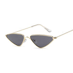 New European And American Sunglasses Trend Cat Eye Sunglasses Small Frame Triangle Glasses Ocean Piece Sunglasses - Heritage cosmetics and beauty care