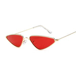 New European And American Sunglasses Trend Cat Eye Sunglasses Small Frame Triangle Glasses Ocean Piece Sunglasses - Heritage cosmetics and beauty care