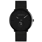 Fashion Casual Geneva Mens Watch Quartz Stainless Steel Brand Wristwatch Analog Watches Wrist - Heritage cosmetics and beauty care