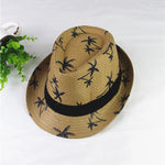 Summer Children Straw Hat Print Baby Hats Kids - Heritage cosmetics and beauty care