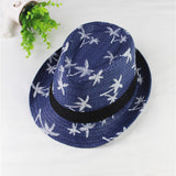 Summer Children Straw Hat Print Baby Hats Kids - Heritage cosmetics and beauty care