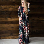 Fashion Dresses Women Printed Party Gown Ladies - Heritage cosmetics and beauty care