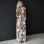 Fashion Dresses Women Printed Party Gown Ladies - Heritage cosmetics and beauty care