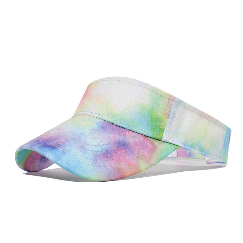 New Tie-dye Baseball Cap Men's And Women's Sun-shield Hats Wild Graffiti Hat - Heritage cosmetics and beauty care