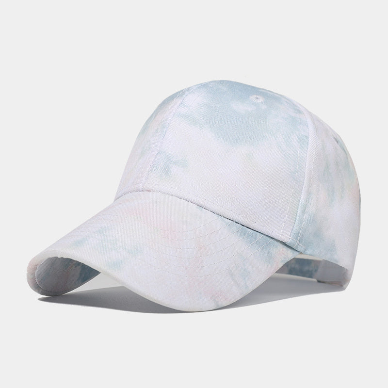 New Tie-dye Baseball Cap Men's And Women's Sun-shield Hats Wild Graffiti Hat - Heritage cosmetics and beauty care