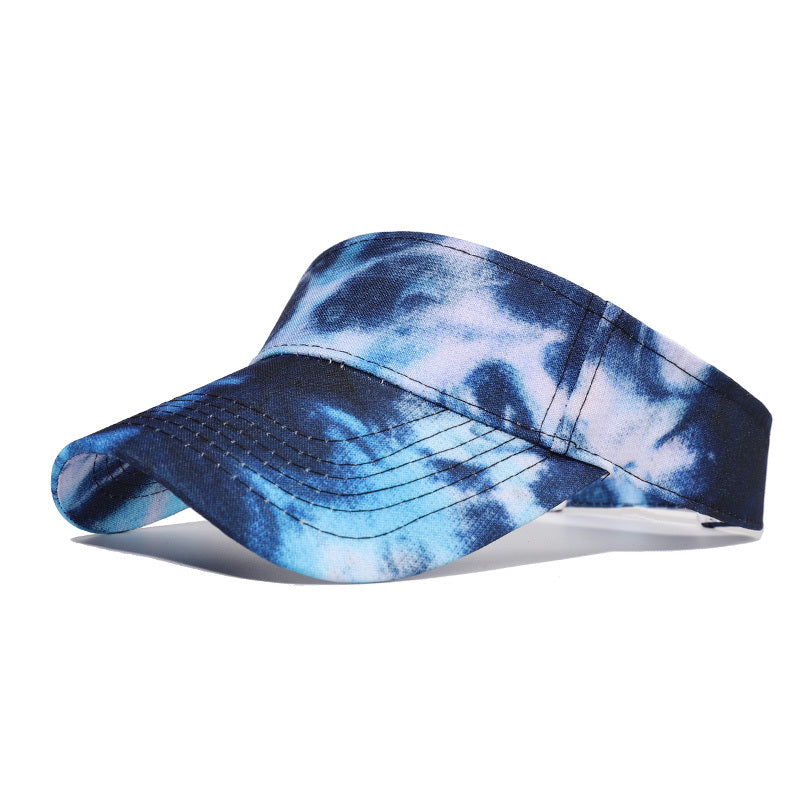 New Tie-dye Baseball Cap Men's And Women's Sun-shield Hats Wild Graffiti Hat - Heritage cosmetics and beauty care