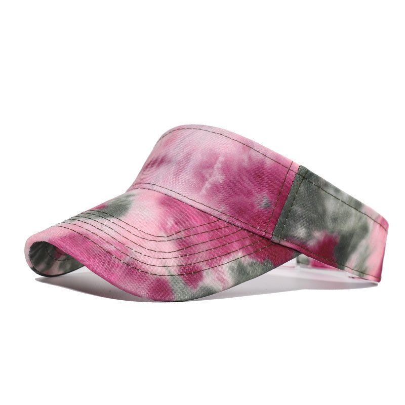 New Tie-dye Baseball Cap Men's And Women's Sun-shield Hats Wild Graffiti Hat - Heritage cosmetics and beauty care