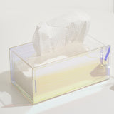 Glare Acrylic Paper Tissue Box Nordic Symphony Minimalist Pearly Luster Tissue Box - Heritage cosmetics and beauty care