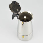 Stainless Steel Espresso Coffee Maker Heritage cosmetics and beauty care