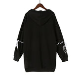 Women's Loose Hoodie Fall Winter Mid-length Heritage cosmetics and beauty care