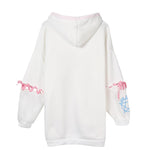 Women's Loose Hoodie Fall Winter Mid-length Heritage cosmetics and beauty care