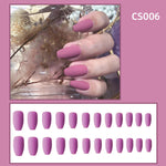 Fake Nails Wear Nails Autumn And Winter Frosted Personality Waterproof Ballet Nails - Heritage cosmetics and beauty care