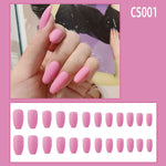 Fake Nails Wear Nails Autumn And Winter Frosted Personality Waterproof Ballet Nails - Heritage cosmetics and beauty care