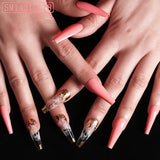 Assemble Ballet Nails, Trapezoidal Coffin, Fake Nails, Wear Nail Art Patches - Heritage cosmetics and beauty care