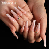 Assemble Ballet Nails, Trapezoidal Coffin, Fake Nails, Wear Nail Art Patches - Heritage cosmetics and beauty care