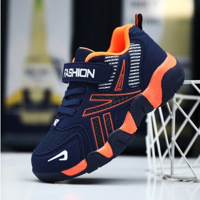 Sport Kids Sneakers Boys Casual Shoes For Children Sneakers Girls Shoes Leather Anti-Slippery Fashion Tenis Infantil Menino Mesh - Heritage cosmetics and beauty care