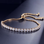 Round disc full of diamonds and pull couples ladies' bracelets - Heritage cosmetics and beauty care