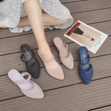 Fashion Two-wear Casual Sandals Lazy Plastic Sandals And Slippers - Heritage cosmetics and beauty care