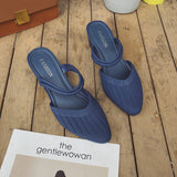 Fashion Two-wear Casual Sandals Lazy Plastic Sandals And Slippers - Heritage cosmetics and beauty care