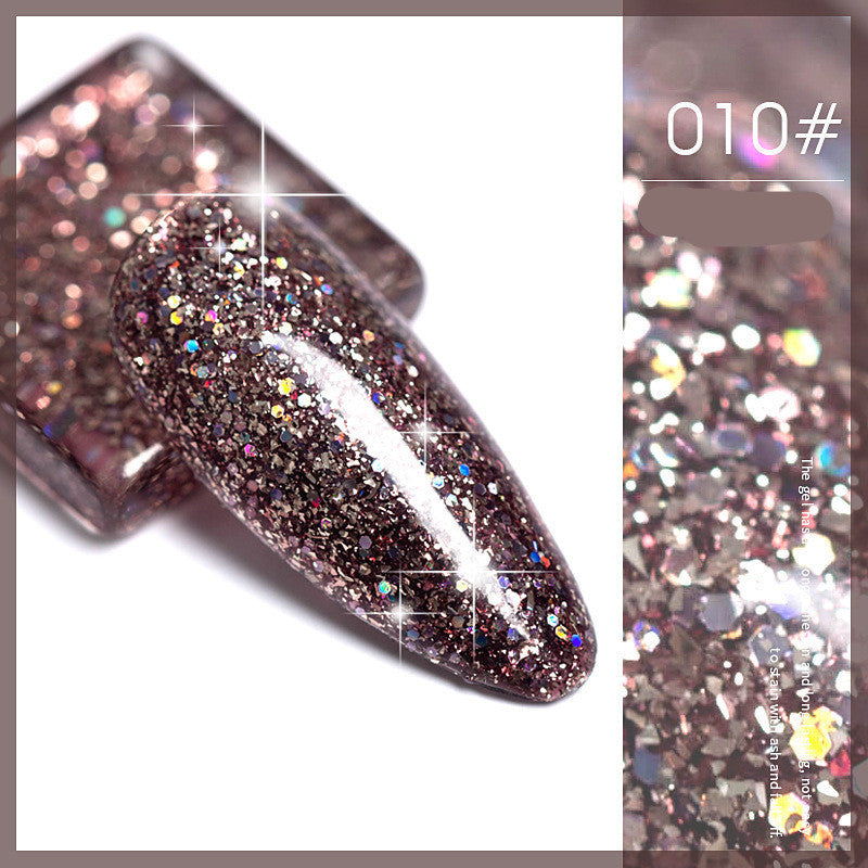 Flash Nail Polish New Super Flash Micro Diamond Nail Shop Special Sequins - Heritage cosmetics and beauty care