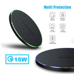 Fdgao 15W Fast Wireless Charger Disc Heritage cosmetics and beauty care