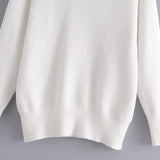 Women S Soft Solid Color Knitted Sweater Women - Heritage cosmetics and beauty care