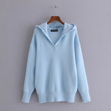 Women S Soft Solid Color Knitted Sweater Women - Heritage cosmetics and beauty care